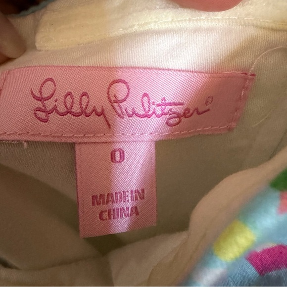 Lilly Pulitzer Lottie Strapless Dress size 0 - Picture 4 of 7